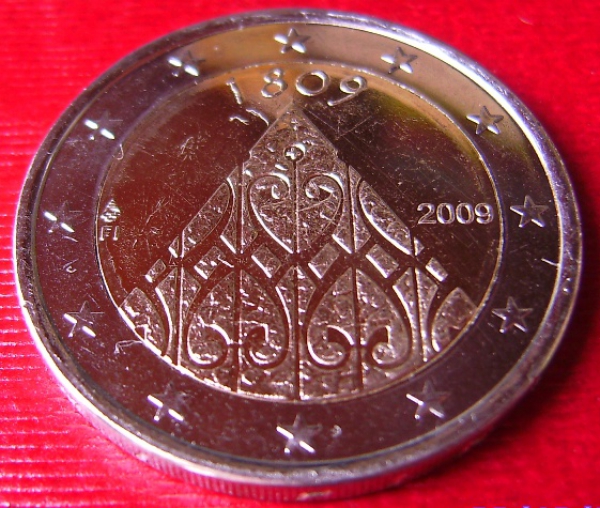 2 Euro Gedenkmünze Finnland 2009 Autonomie