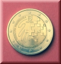 2 Euro Gedenkmünze Portugal 2015 - Rotes Kreuz